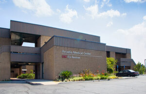 Location image of the USC Eye Institute in Arcadia